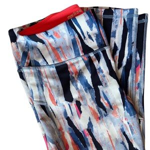 Marika’s Leggings Yoga Pants Blue Pink